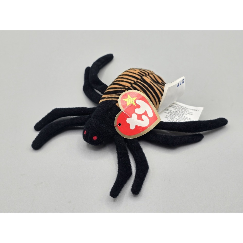 1999 ty Teenie Beanie Babies Spinner The Spider - Picture 4 of 9